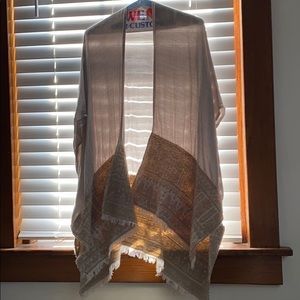 Beige Lucky Brand Kimono